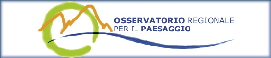 Banner Osservatorio Regionale per il Paesaggio