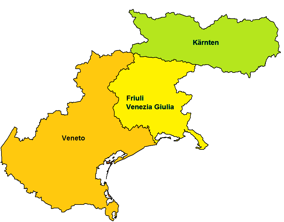 Mappa Euroregione