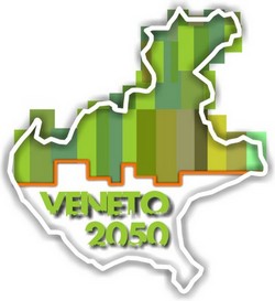 Logo "Veneto 2050" - ideazione grafica Fabio Mattiuzzo